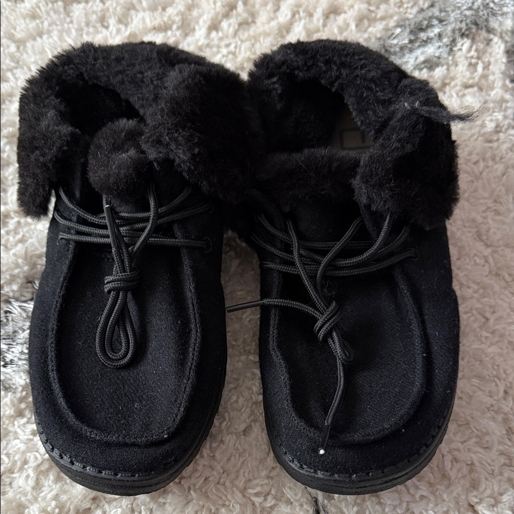 Hey dude Cozy Black Kids Shoes